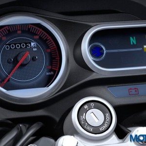 Bajaj V Official Details and Images Instrument Cluster