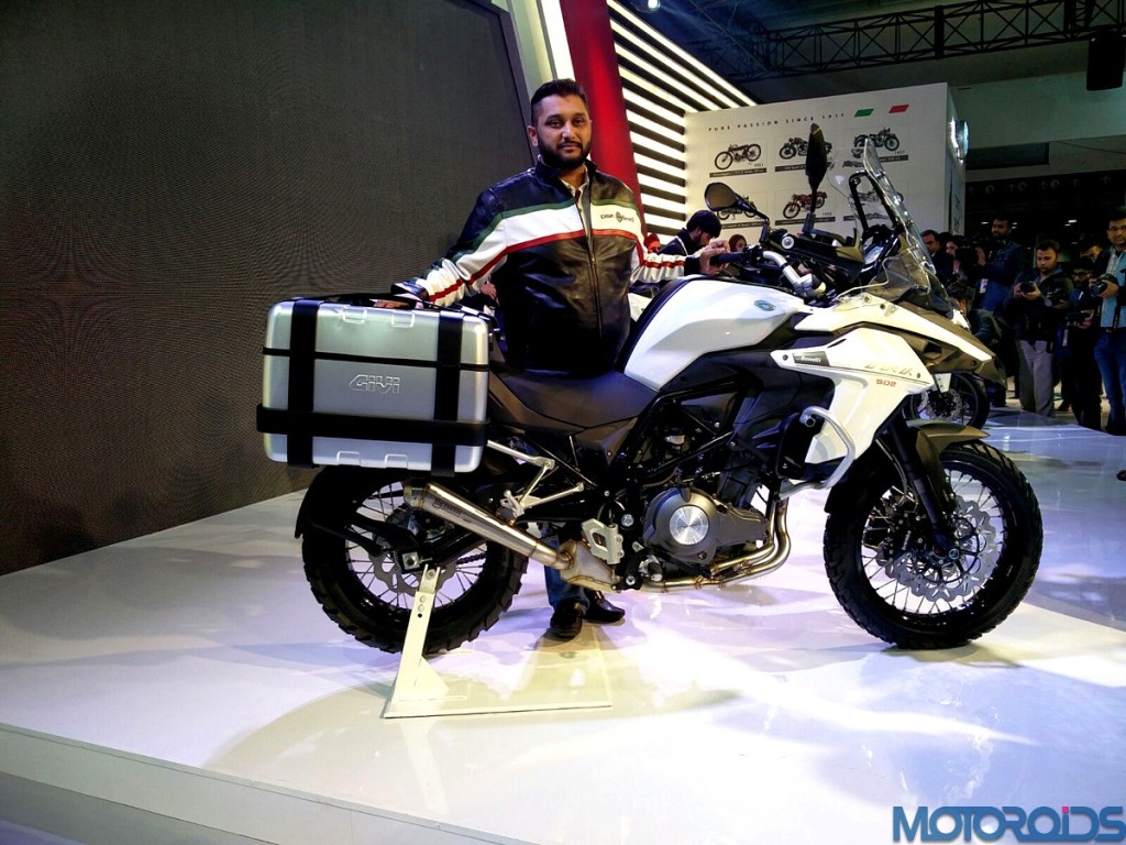 Benelli TRK 502 Auto Expo (3)