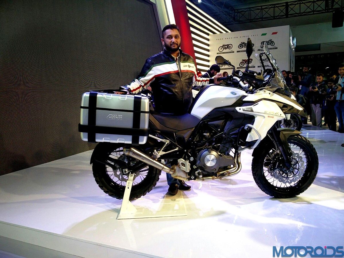 Benelli TRK  Auto Expo