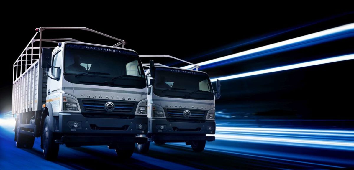 BharatBenz MD IN POWER range of trucks