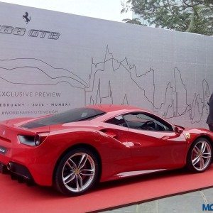 Ferrari  GTB mumbai launch