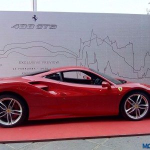 Ferrari  GTB mumbai launch