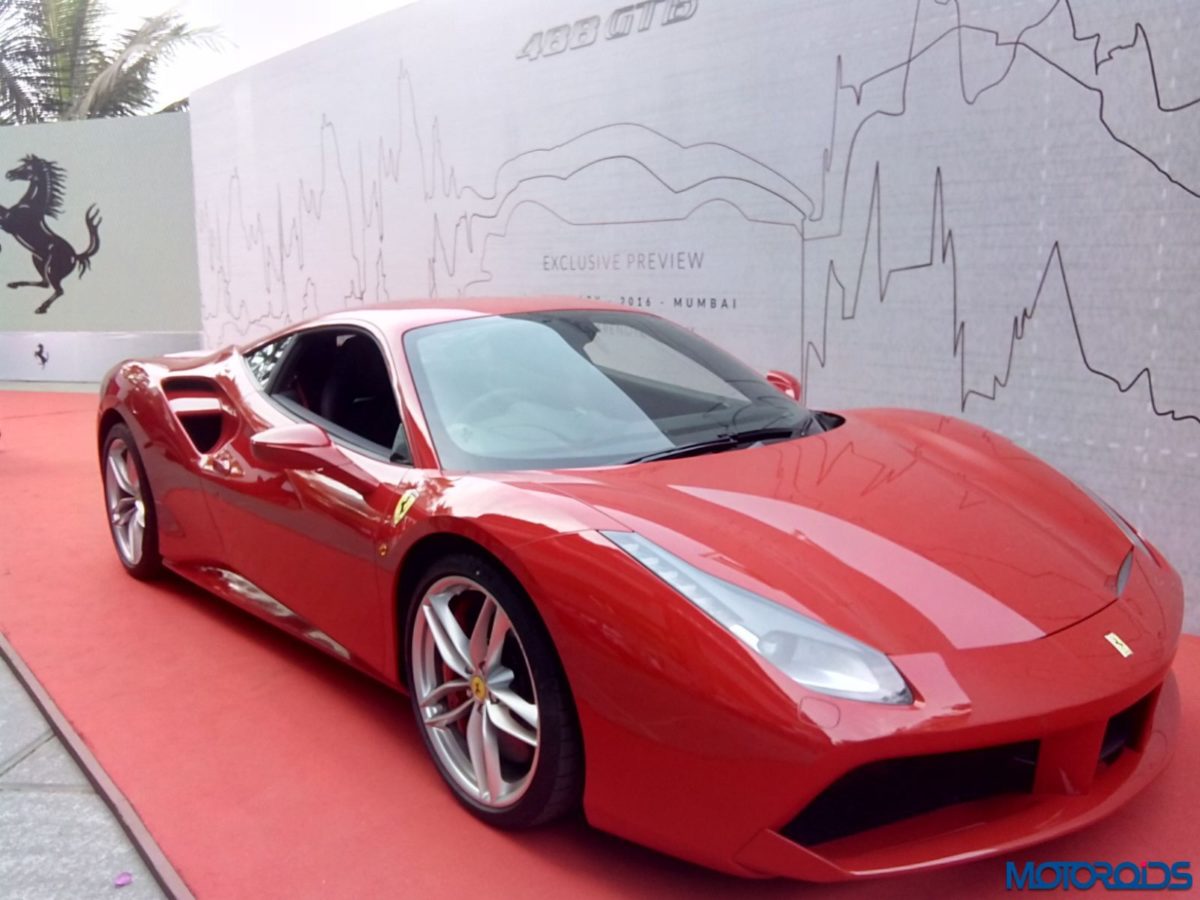 A Sideways Ferrari 488 Nearly Takes Out Two Innocent