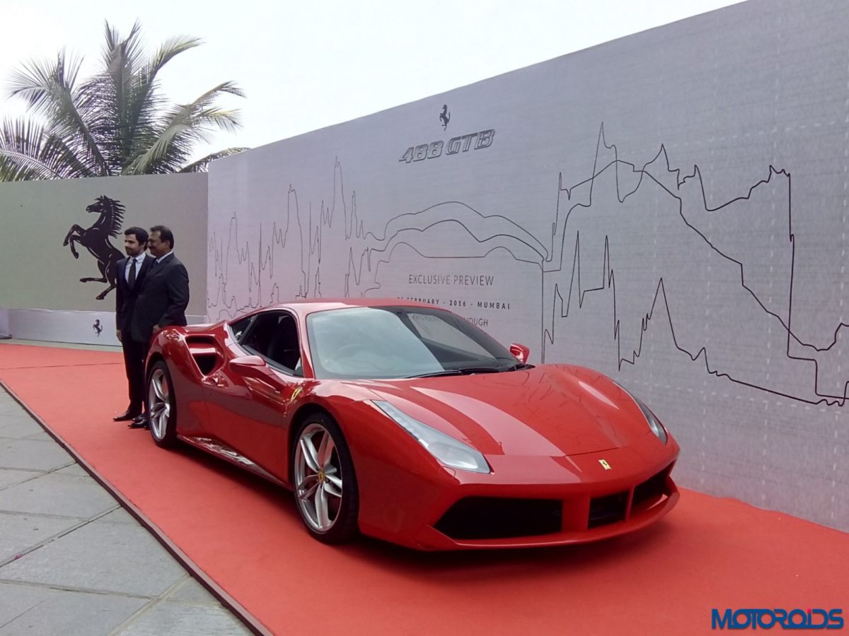 Ferrari  GTB mumbai launch