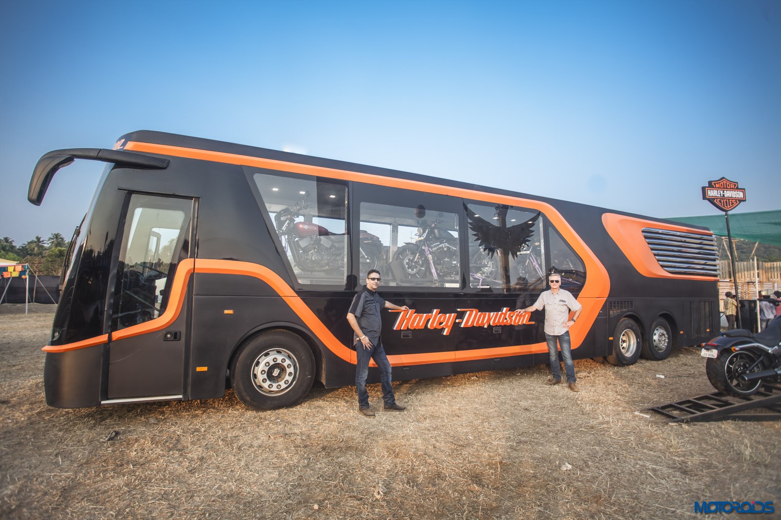 Harley Davison mobile dealership legend on wheels