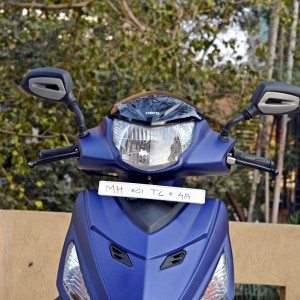 Hero Maestro Edge Review Details Headlight