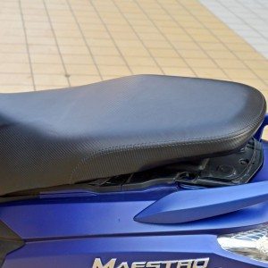 Hero Maestro Edge Review Details Underseat Storage