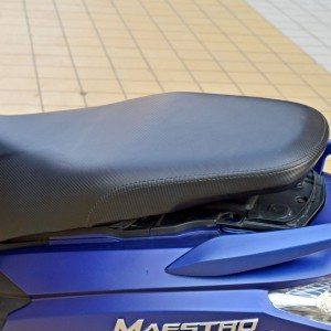 Hero Maestro Edge Review Details Underseat Storage