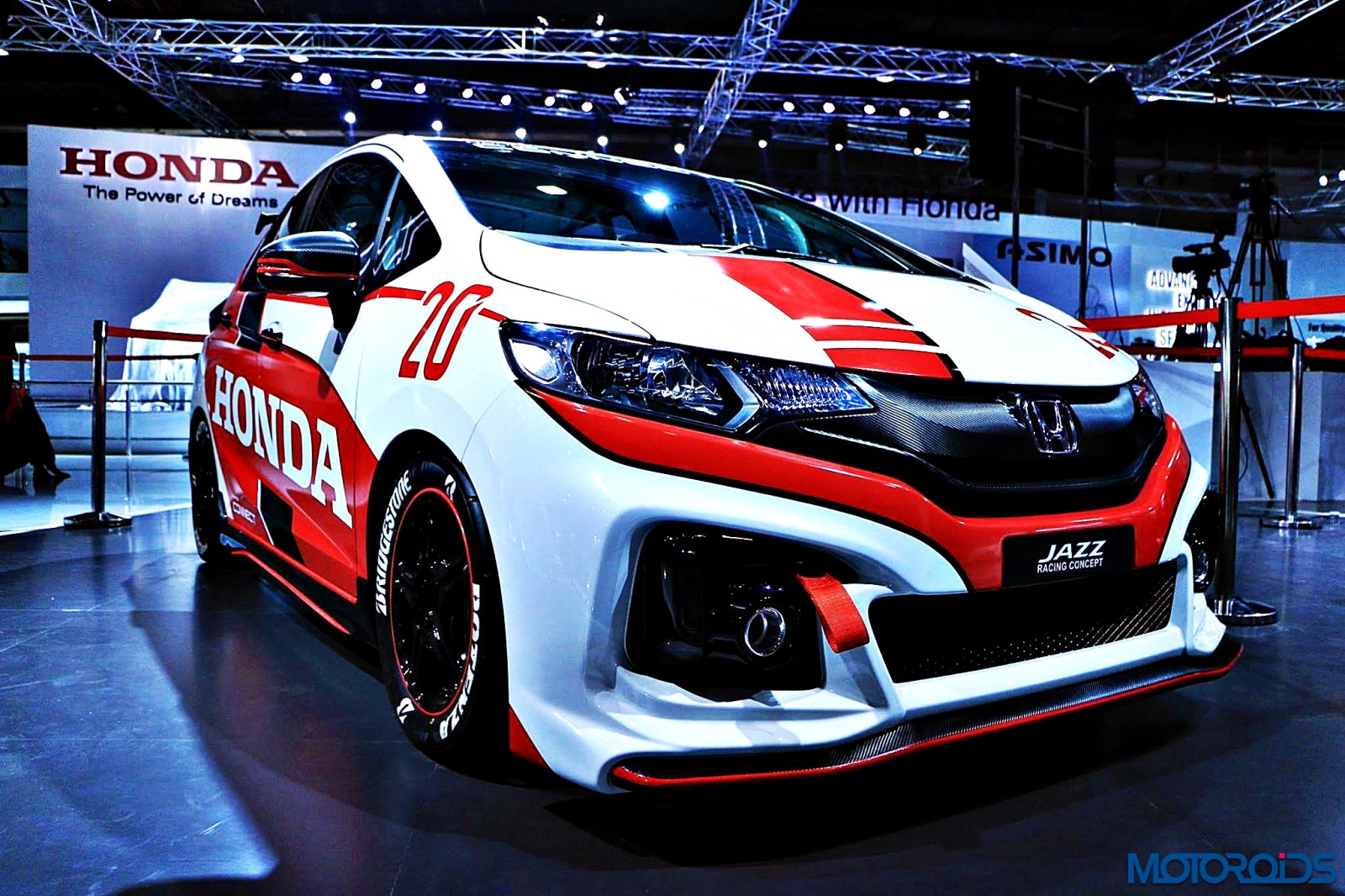 Auto Expo 2022 The Honda Jazz Racing Concept is a visual 