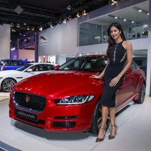 Katrina Kaif with the All New Jaguar XE