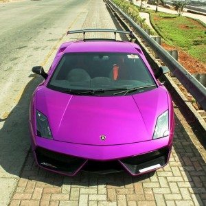 Lamborghini Gallardo STS purple chrome