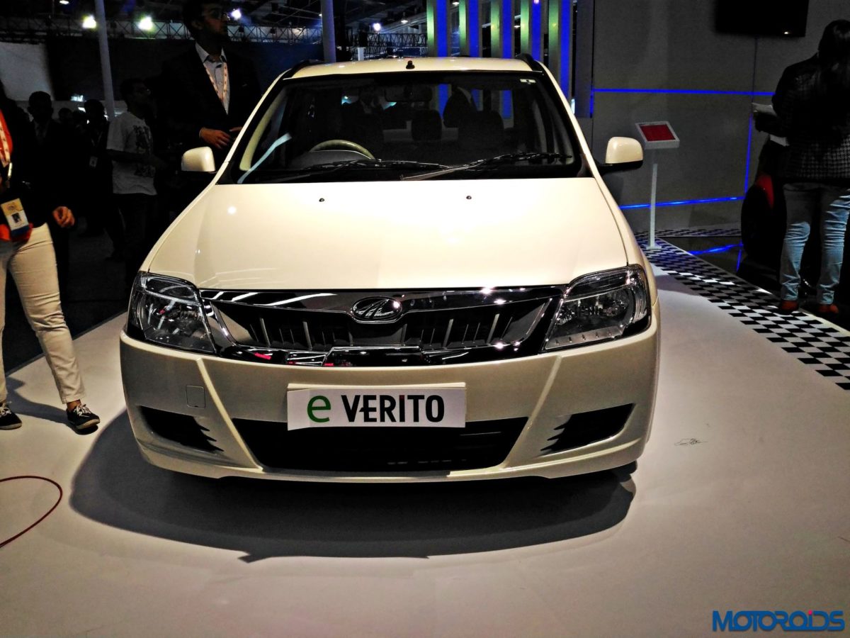 Mahindra E Verito Auto Expo