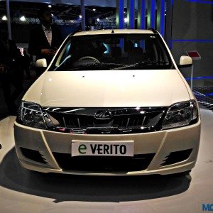 Mahindra E Verito Auto Expo