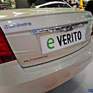 Mahindra E Verito Auto Expo