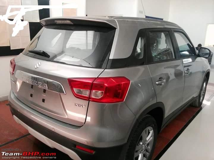 Maruti-Vitara-Brezza-top end variant spied 2