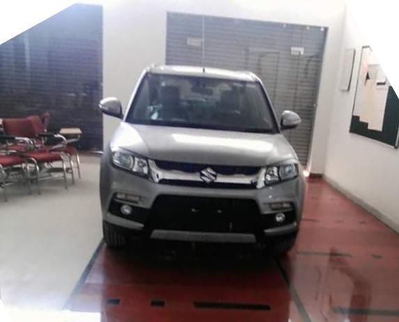 Maruti Vitara Brezza top end variant spied