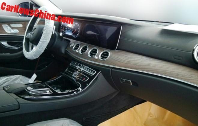 Mercedes Benz E-class LWB interiors