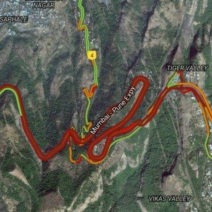 Mumbai Pune Expressway Traffic Jam New