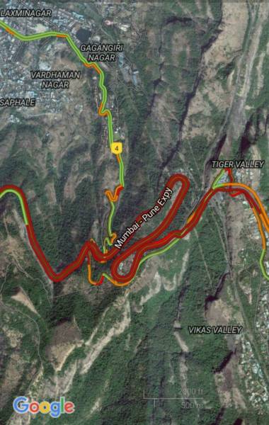 Mumbai Pune Expressway Traffic Jam New