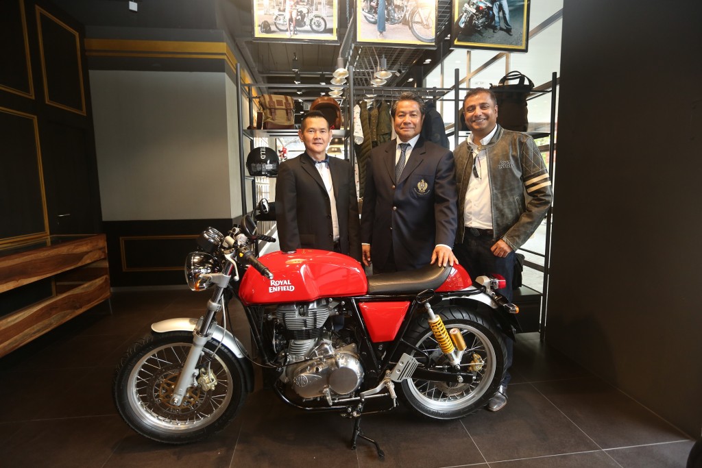 Natavude Charoensukhawatana, Executive Director, General Auto Supplies Co Ltd-Palakorn Suwanarath, Privy Councillor, Thailand-Arun Gopal, Royal Enfield, international Business head