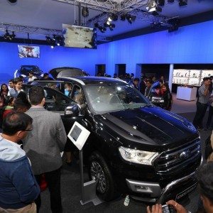 New Ford Endeavour auto Expo