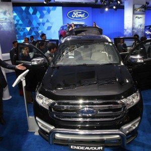 New Ford Endeavour auto Expo