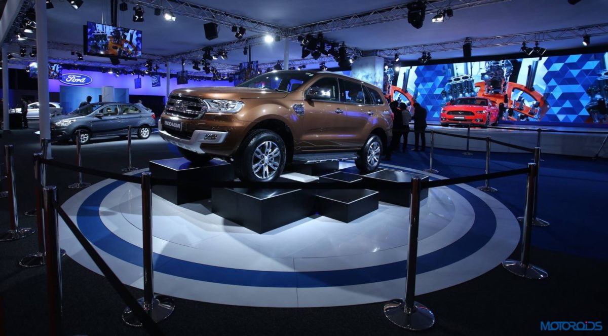 New Ford Endeavour auto Expo