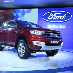 New Ford Endeavour auto Expo