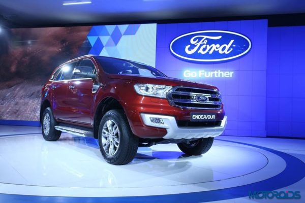 New Ford Endeavour auto Expo