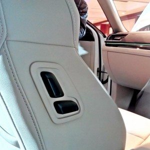 New Skoda Superb Front Seat