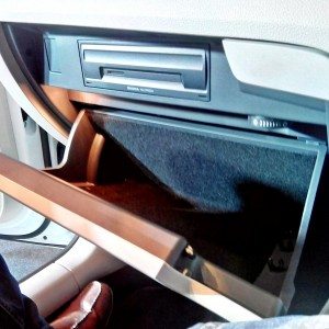 New Skoda Superb Glovebox