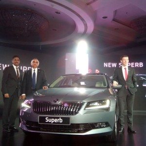 New Skoda Superb India launch image