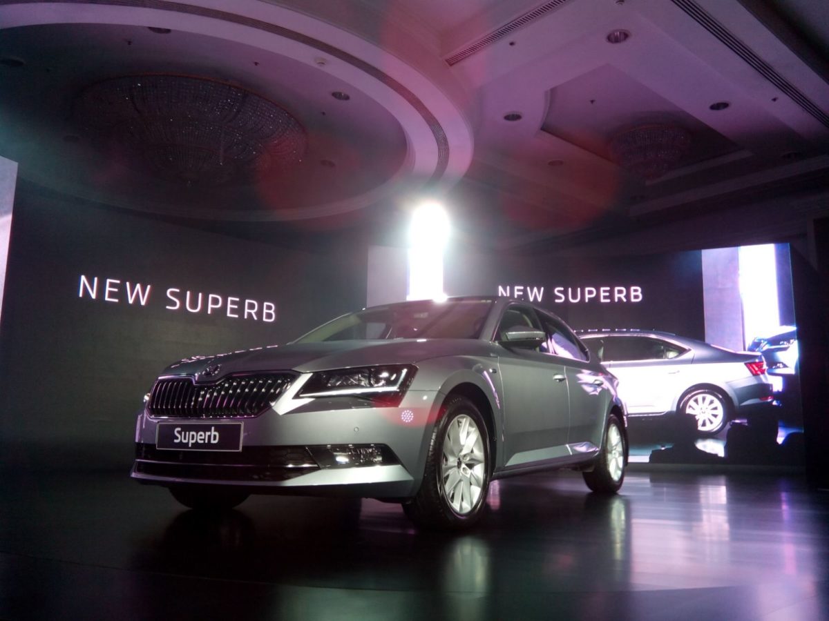 New Skoda Superb India launch image