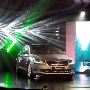 New Skoda Superb India launch image