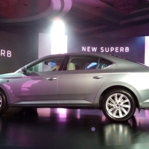 New Skoda Superb India launch image