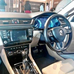 New Skoda Superb Interior