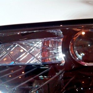 New Skoda Superb headlamp