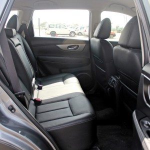 Nissan X Trail Hybrid Rear Seat