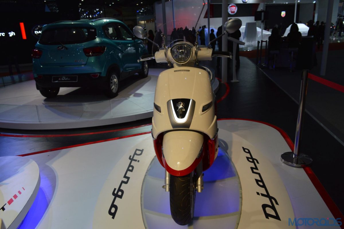 Peugeot Django at the Auto Expo