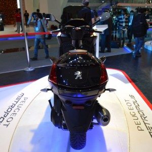 Peugeot Metropolis at the Auto Expo