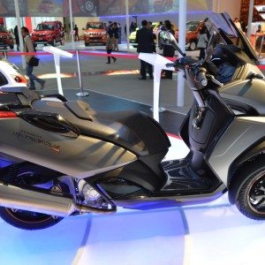 Peugeot Metropolis at the Auto Expo