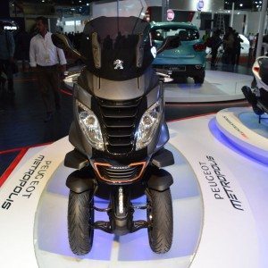 Peugeot Metropolis at the Auto Expo