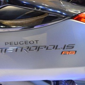 Peugeot Metropolis at the Auto Expo