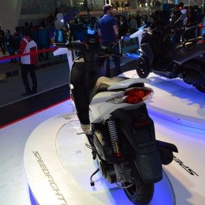 Peugeot Speedfighta at the Auto Expo