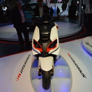 Peugeot Speedfighta at the Auto Expo