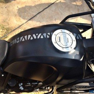 Royal Enfiled Himalayan fuel tank