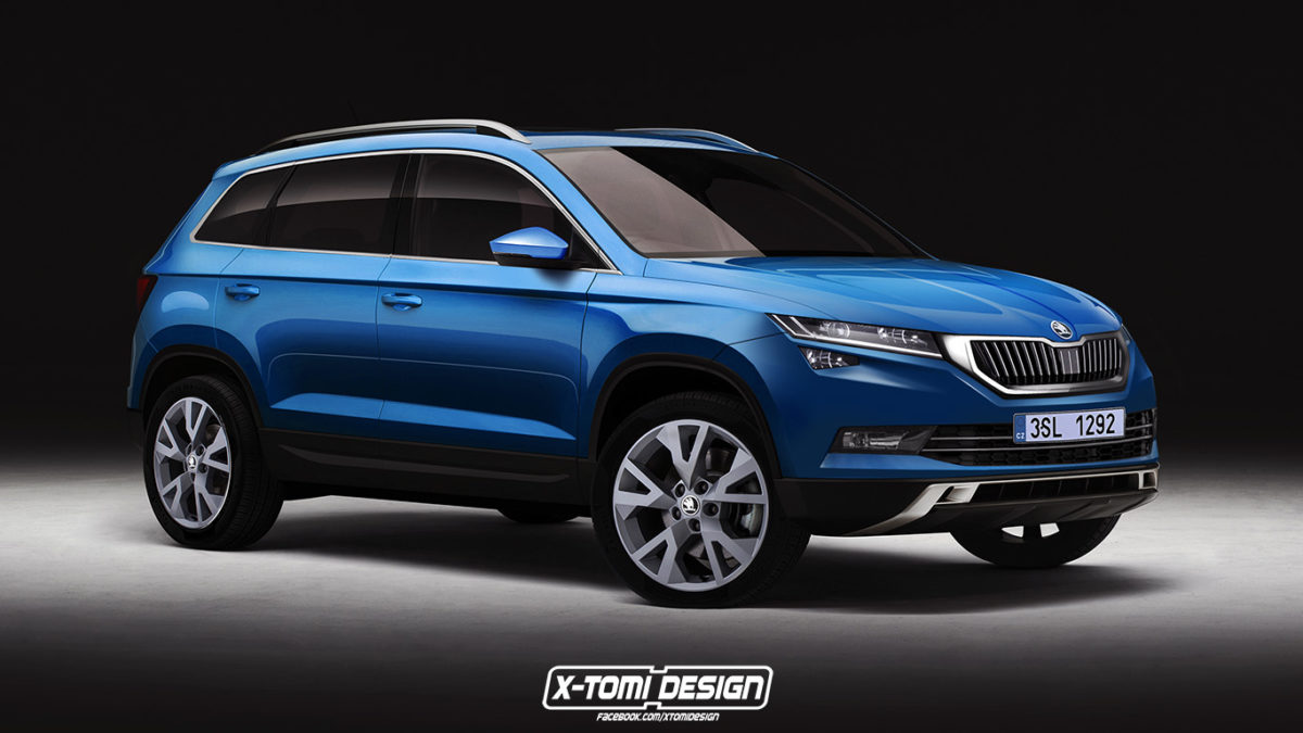 Skoda Kodiak render