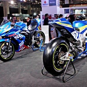 Suzuki ECSTAR GSX RR MotoGP Motorcycle Auto Expo