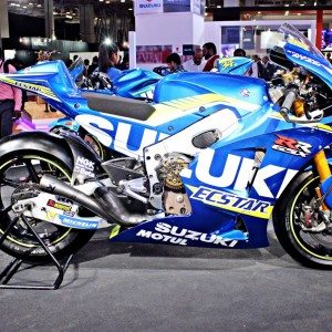 Suzuki ECSTAR GSX RR MotoGP Motorcycle Auto Expo