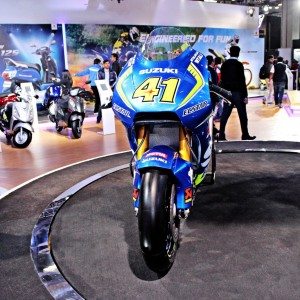 Suzuki ECSTAR GSX RR MotoGP Motorcycle Auto Expo